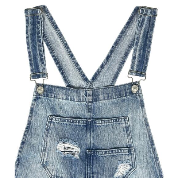 We The Free Blue Denim Overalls - Picture 8 of 16